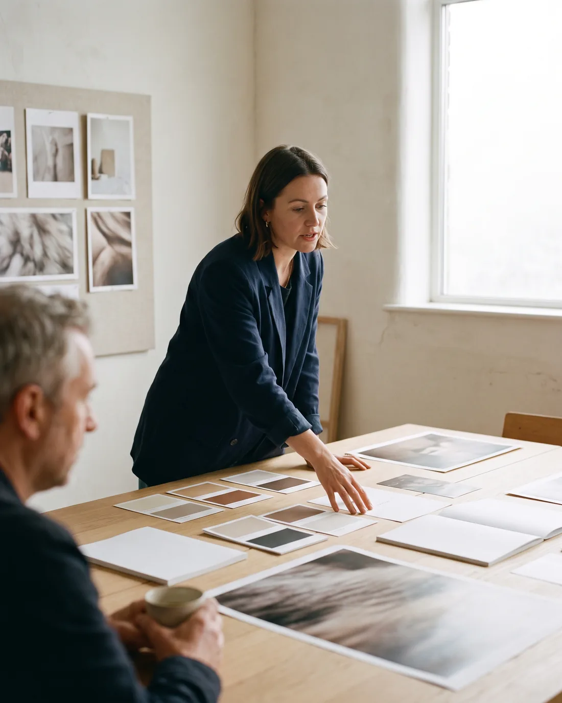 A fractional CMO at work in a Frankfurt business setting